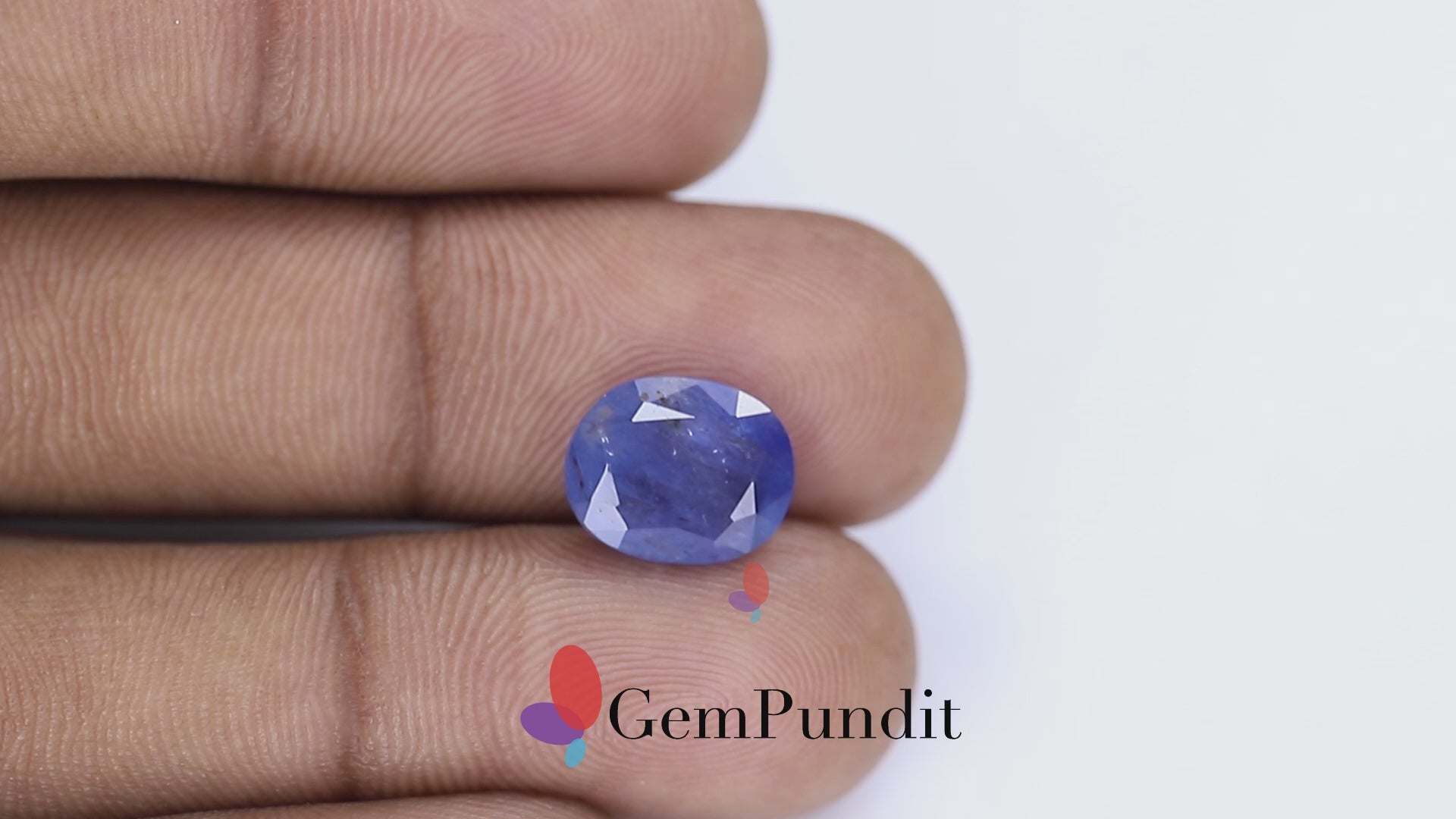 Blue Sapphire 11x9 MM - 4.48 Carats